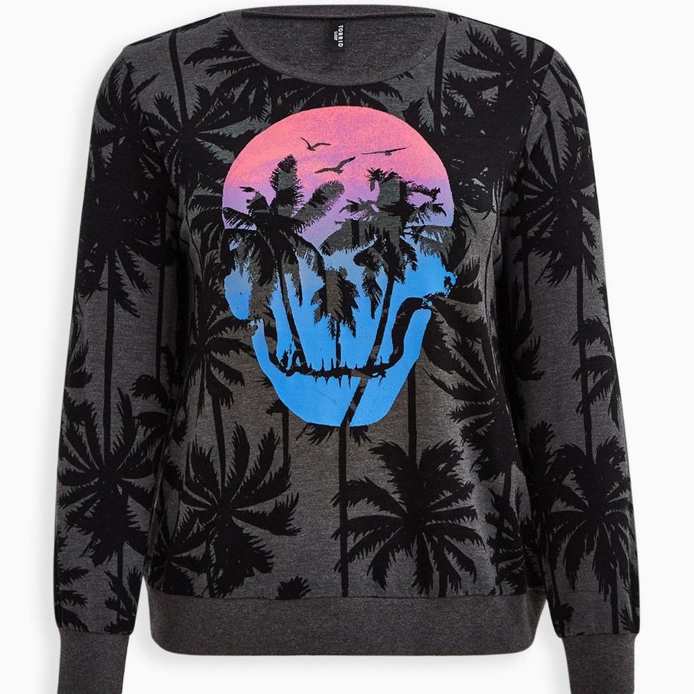Torrid -  Terry Long Sleeve Lounge Sweatshirt